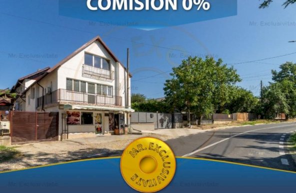 0 % Comision Casa spatioasa +Spatiu Comercial zona Stefanesti Arges!