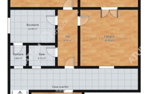 Vanzare apartament 4 camere, Central, Sibiu