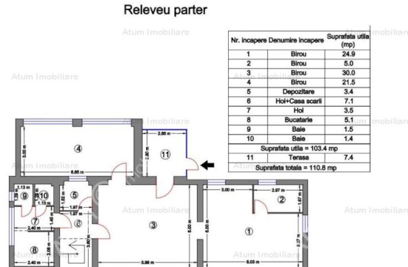 Inchiriere spatiu birouri, Central, Sibiu