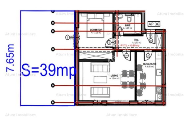 Vanzare apartament 2 camere, Bulevard Mihai Viteazu , Sibiu