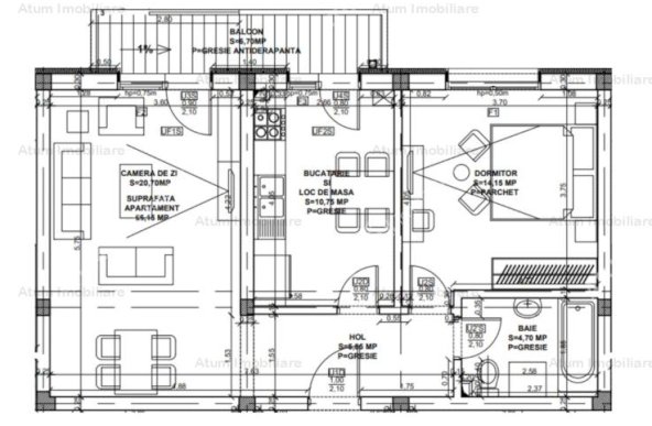 Vanzare apartament 2 camere, Bulevard Mihai Viteazu , Sibiu