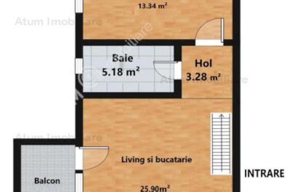 Vanzare apartament 3 camere, Hipodrom 1, Sibiu