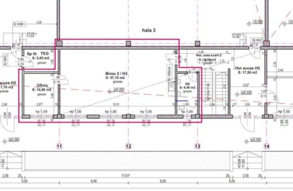 Birouri renovate de inchiriat în Poetului Business Park Arad