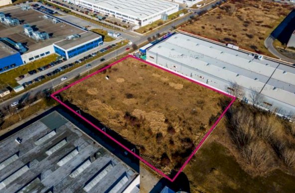 Vânzare Teren Construibil Arad Zona Industrială Vest 8.500 MP