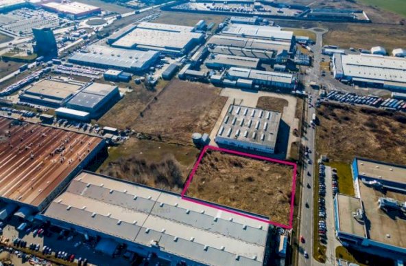 Vânzare Teren Construibil Arad Zona Industrială Vest 8.500 MP