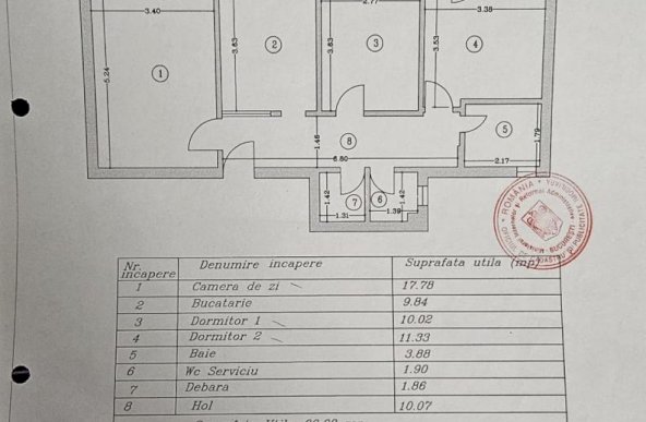 Apartament cu 3 camere Calea Rahovei, Electromagnetica