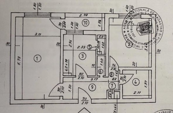 Apartament 2 camere bloc 1984 centrala Dristor / Parc IOR