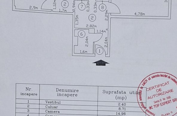 Apartament 2 camere cu hol locuibil Lujerului, Militari