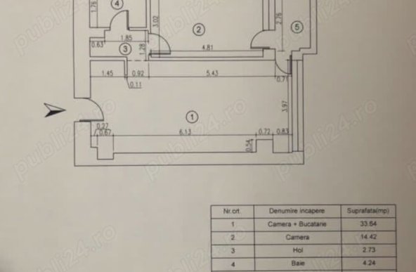 Apartament 2 camere, Codrii Neamtului, Titan