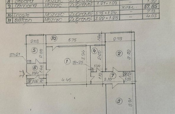 Apartament 3 camere la 5 minute de metrou Gorjului, Militari