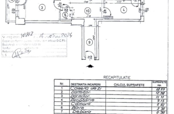 Apartament 3 Camere Lângă Mega Mall Delfinului