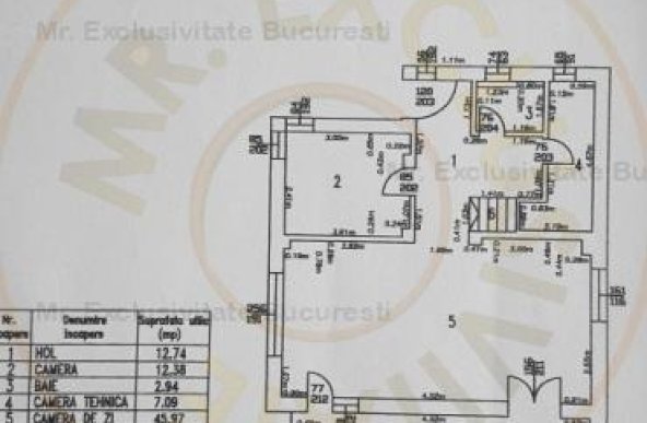 Proiect de casa aprobat, cu fundatia executata, in Paradisul Verde  