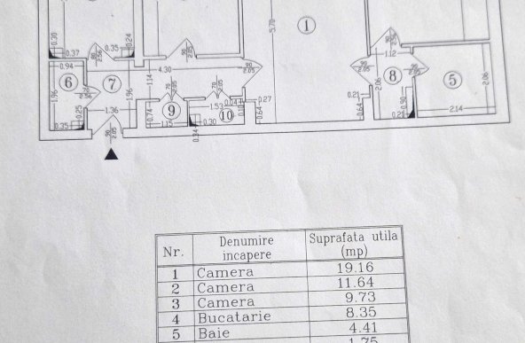 Apartament de 3 camere ( AN 1986 )-Tineretului-Comision 0%