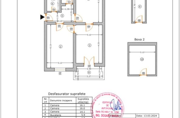 Apartament de 3 camere ( 2 BOXE )-Barbu Vacarescu-Floreasca-Comision 0