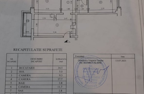 Apartament de 4 camere Bloc 4 ET-Reabilitat-Fizicienilor-Comision 0%