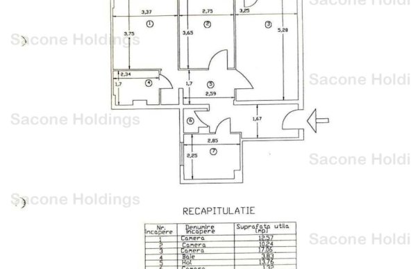 Apartament de 3 camere-Plumbuita-Comision 0%