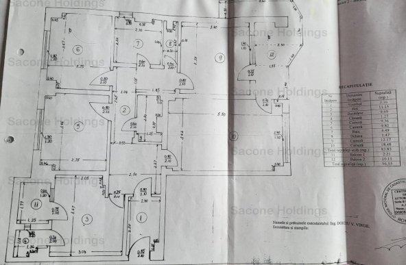 Apartament de 4 camere ( CENTRALA-REABILITAT)-Mosilor-Comision 0%