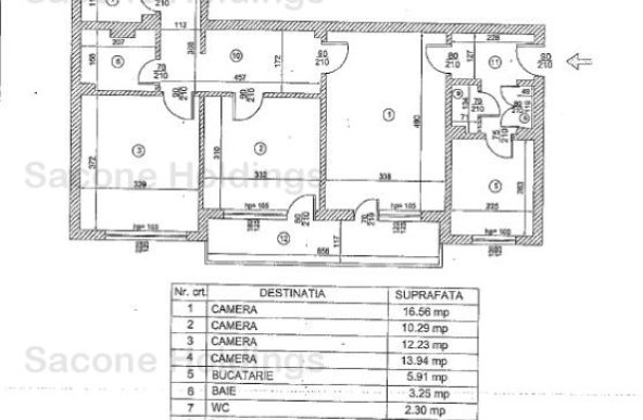 Apartament de 4 camere 250M metrou-Favorit-Drumul Taberei