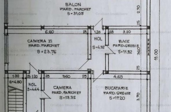 Vila P+1+M , 240mp utili Radu Negru - Vizirului