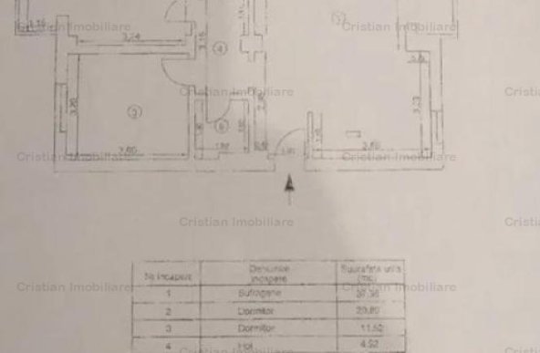 3 camere Mobilat si Utilat, confort 1 decomandat Victoriei