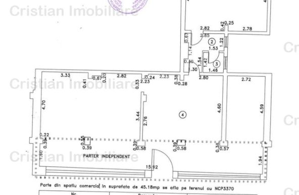 ID 8110 - Spatiu comercial, zona Victoriei, 140 mp