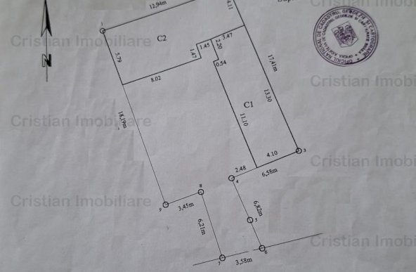 Teren FOARTE BUN zona Piata Saraca 280mp 