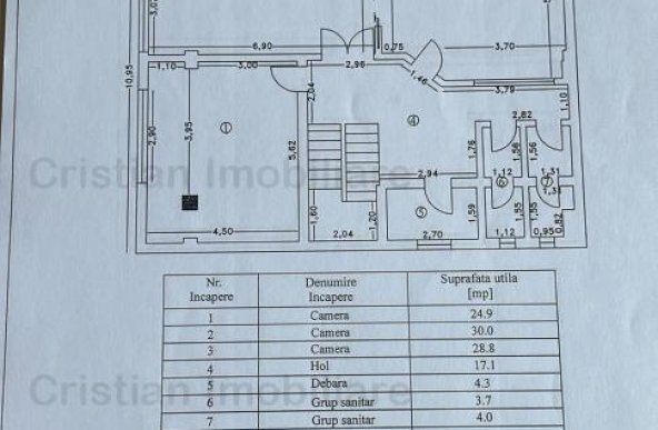 Artera PRINCIPALA 334mp Cladire birouri P+2  zona Dorobanti-Victoriei