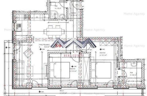 Apartamente 3 camere Otopeni central - etaj 1, bloc cu lift