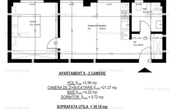 Apartamente 2 camere + curte 70 mp Otopeni | mobilat&utilat