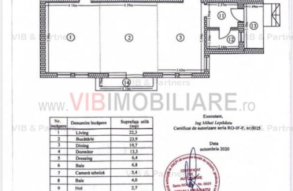 Corbeanca - Str Cantonului - vila suprafata construita 160mp -  teren 650mp