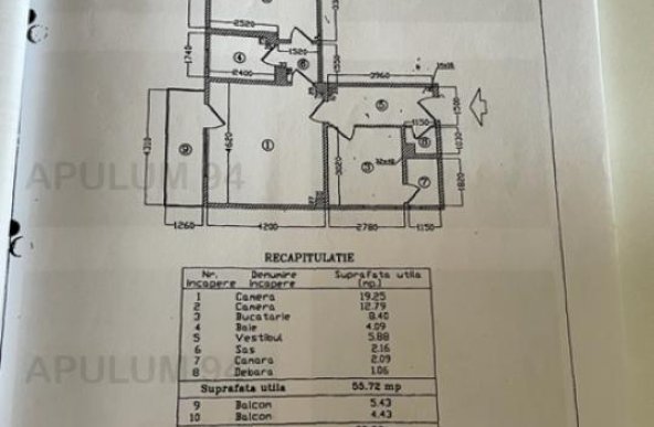 Vanzare Apartament 2 camere ,zona Decebal ,strada Dristorului ,nr 5 ,128.000 €