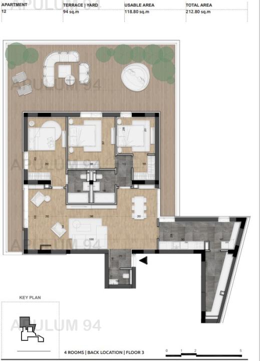 Vanzare Apartament 4 camere ,zona Cartierul Armenesc ,strada Licurg ,nr 2 ,825.000 €