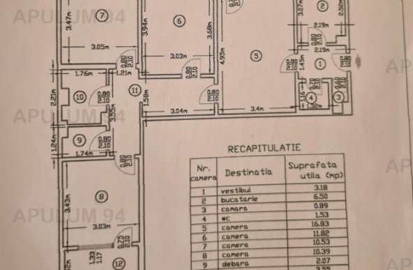 Vanzare Apartament 4 camere ,zona Cotroceni ,strada Iuliu Maniu ,nr 61 ,117.000 €