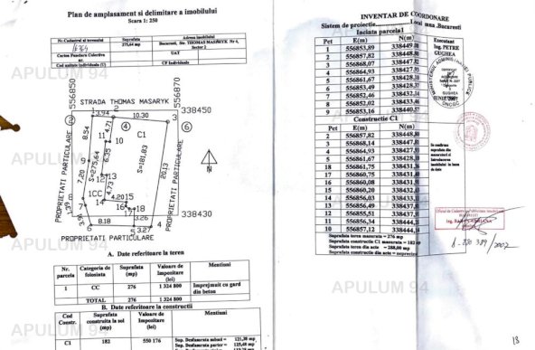 Vanzare Casa/Vila 14 camere ,zona Universitate ,strada Thomas Masaryk ,nr 4 ,1.400.000 €