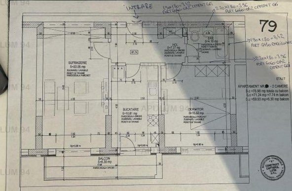 Vanzare Apartament 2 camere ,zona Parcul Carol ,strada Fabrica de Chibrituri ,nr 50 ,147.500 €