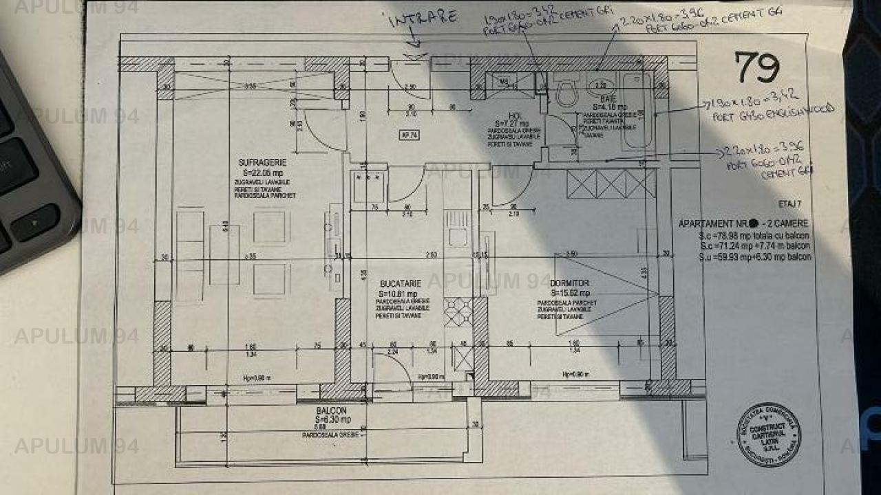 Vanzare Apartament 2 camere ,zona Parcul Carol ,strada Fabrica de Chibrituri ,nr 50 ,147.500 €