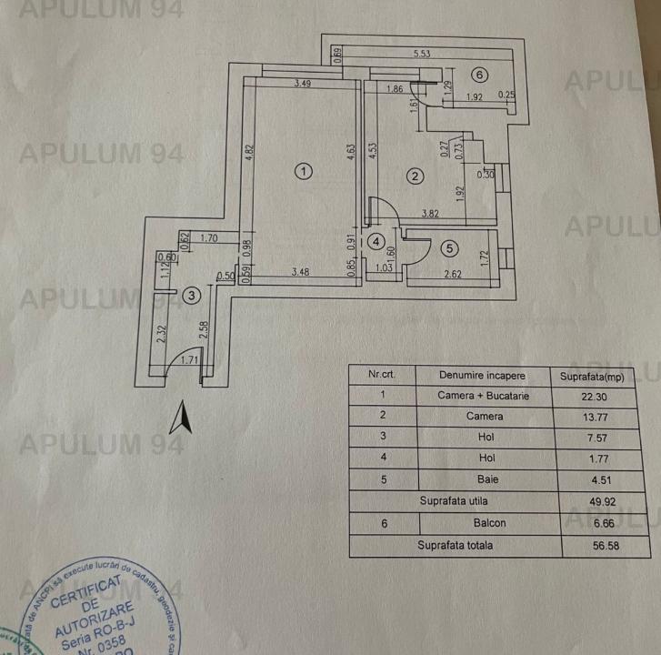 Vanzare Apartament 2 camere ,zona Titan ,strada Codrii Neamtului ,nr 5 ,113.000 €