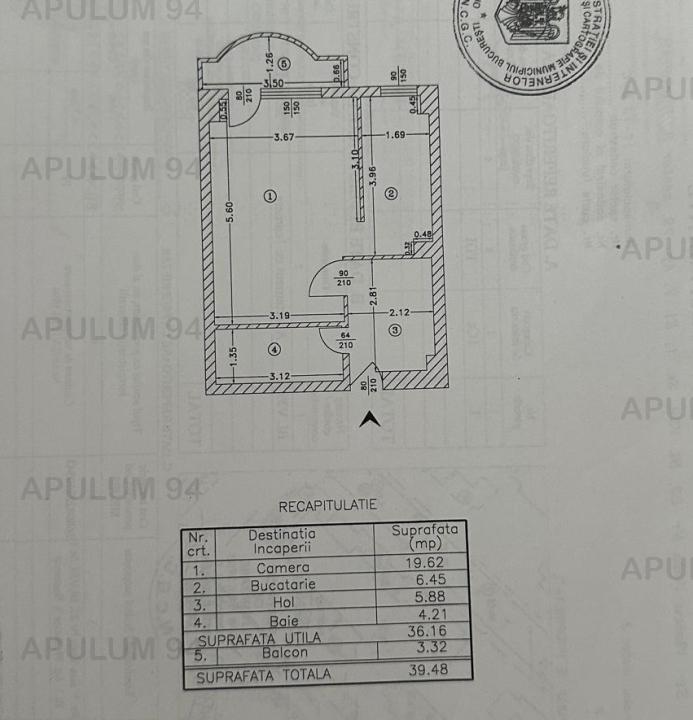 Vanzare Garsoniera ,zona Nerva Traian ,strada Vlaicu Voda ,nr 23 ,77.000 €