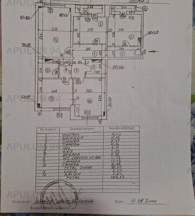 Vanzare Apartament 4 camere ,zona Cartierul Evreiesc ,strada Sfanta Vineri ,nr 25 ,355.000 €