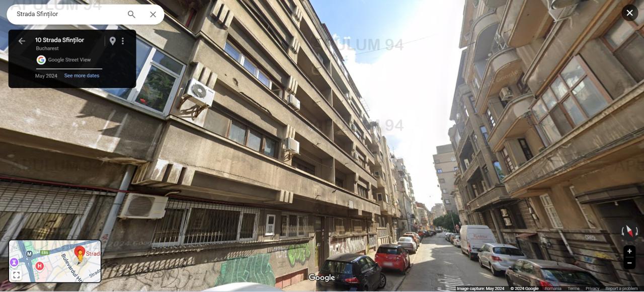 Vanzare Apartament 3 camere ,zona Rosetti ,strada Sfintilor ,nr 10 ,120.000 €