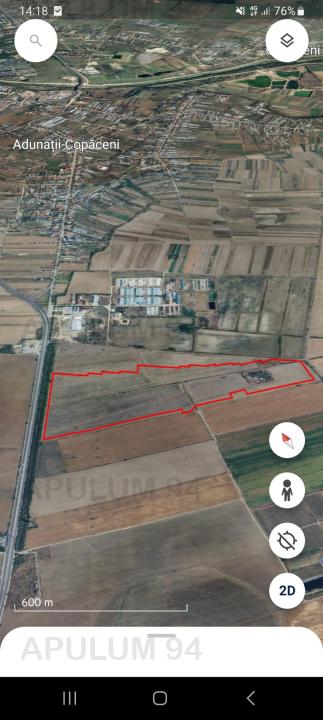 Inchiriere Teren Constructii ,zona Copaceni ,strada Garlei ,nr 62PP+C4, A ,15.000 € /luna 