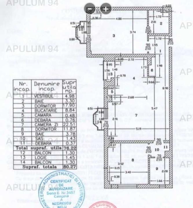 Vanzare Apartament 3 camere ,zona Vacaresti ,strada Calea Vacaresti ,nr 330 ,179.500 €