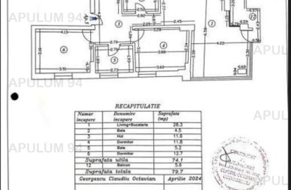 Vanzare Apartament 3 camere ,zona Dorobanti ,strada Banul Antonache ,nr 29 ,275.000 €