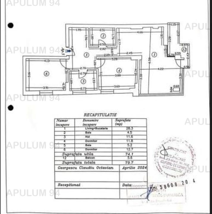 Vanzare Apartament 3 camere ,zona Dorobanti ,strada Banul Antonache ,nr 29 ,295.000 €