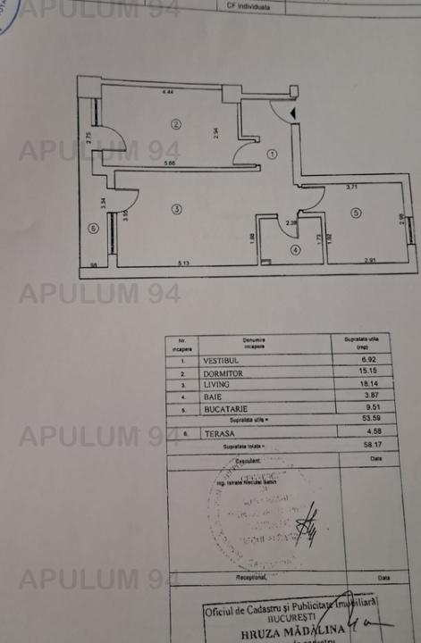 Vanzare Apartament 2 camere ,zona Aviatiei ,strada Trifesti ,nr 12 ,184.000 €