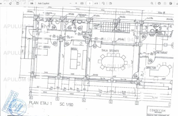 Vanzare Spatiu Birouri 10 camere ,zona Mihai Bravu ,strada Esarfei ,nr 93 ,750.000 €