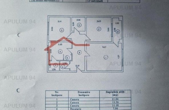 Vanzare Apartament 3 camere ,zona Calea Calarasilor ,strada Agricultori ,nr 120 ,185.000 €