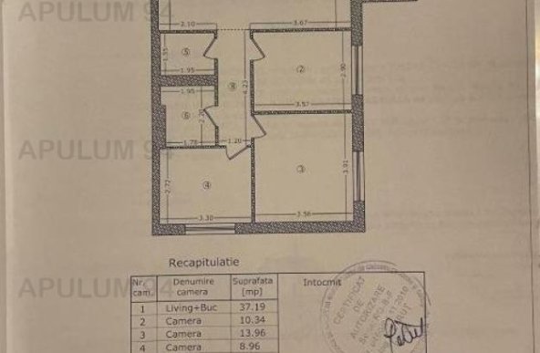 Vanzare Apartament 4 camere ,zona Brancoveanu ,strada Pajistei ,nr 1 ,320.000 €