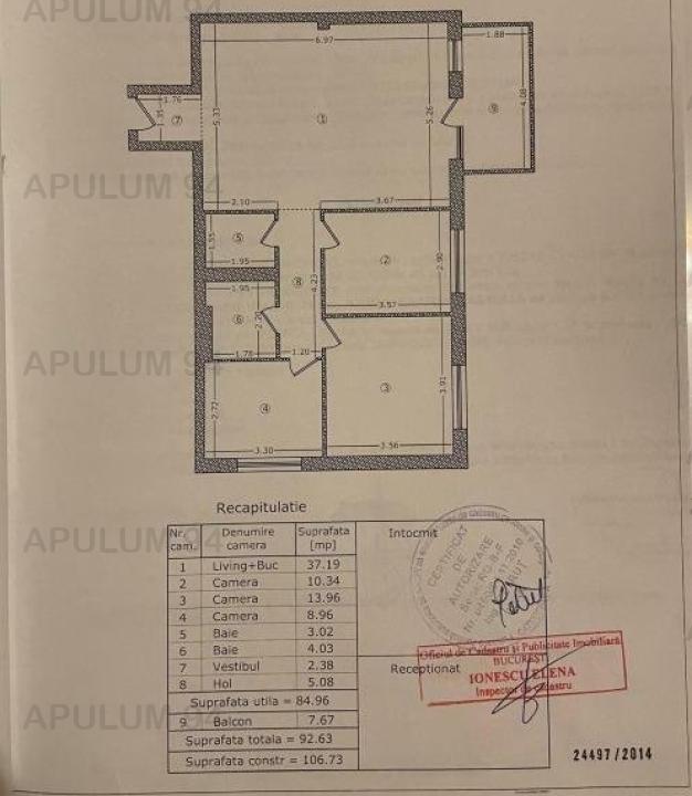 Vanzare Apartament 4 camere ,zona Brancoveanu ,strada Pajistei ,nr 1 ,320.000 €