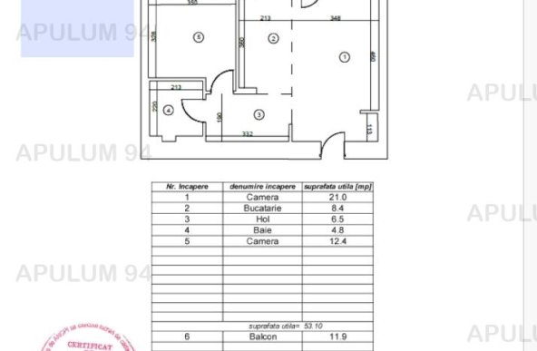 Vanzare Apartament 2 camere ,zona Aviatiei ,strada Dimitrie Pompeiu ,nr 2 ,225.000 €